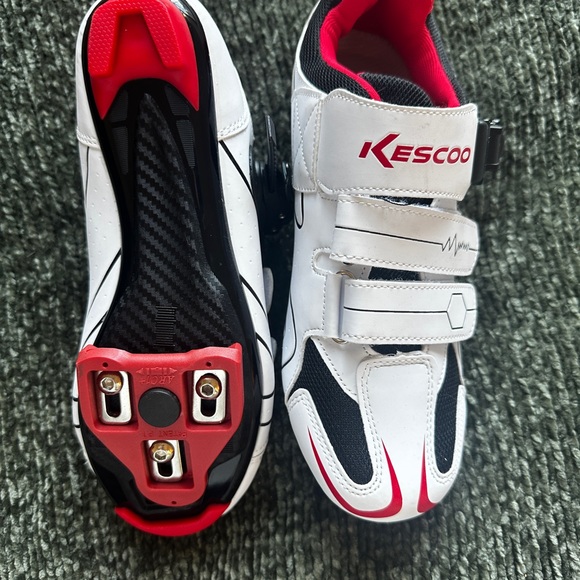 KESCOO Unisex Cycling Shoes Compatible with Pelaton. Size 38 or Women’s 7. - Picture 3 of 4